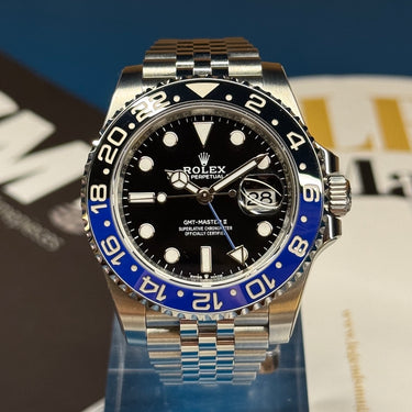 Rolex GMT-Master II "Batgirl" 126710BLNR d'occasion à Genève - Certified pre-owned- Minty Watches