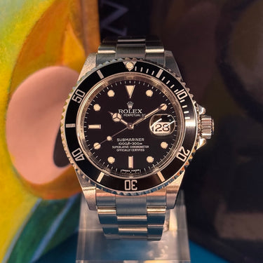 Rolex Submariner Date 16610 Unpolished d'occasion à Genève - Certified pre-owned- Minty Watches