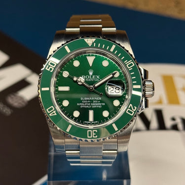 Rolex Submariner "Hulk" 116610 LV d'occasion à Genève - Certified pre-owned- Minty Watches