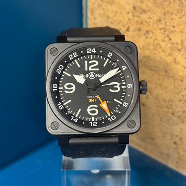 Bell & Ross BR01-93 GMT 2010 d'occasion à Genève - Certified pre-owned- Minty Watches