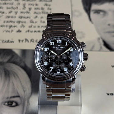 Pre-owned certified Blancpain Léman Fly-Back reference 2185F-1130-71 in Geneva - Certified pre-owned - Minty Watches