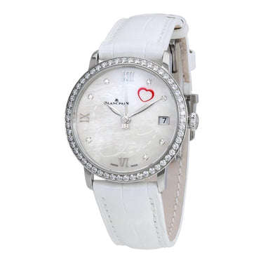 Pre-owned Blancpain Saint Valentin 35 mm Limited Edition reference 6604-4654-55B in Geneva - Certified pre-owned - Minty Watches
