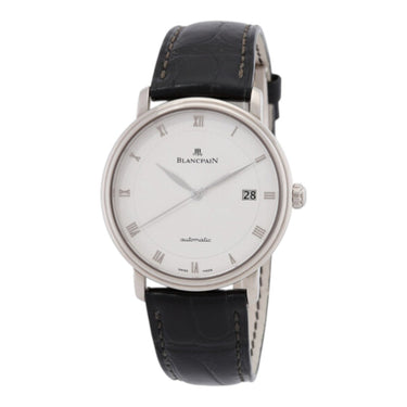 Pre-owned Blancpain Villeret UltraSlim 38mm White Gold Automatic White Dial reference 6223-1542-55B in Geneva - Certified pre-owned - Minty Watches