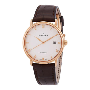 Pre-owned Blancpain Villeret Ultra-Slim Rose Gold 38 mm reference 6223.3642.55B in Geneva - Certified pre-owned - Minty Watches