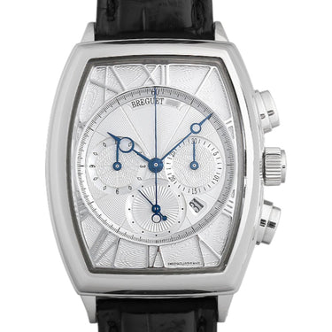 Pre-owned Breguet Héritage 42,5x35,5mm White Gold Automatic Silver Dial ref 5400BB/12/9V6 in Geneva - Certified pre-owned - Minty Watches