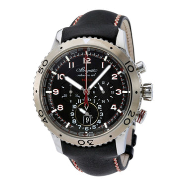 Pre-owned Breguet Type XXII 44 mm Automatic Black Dial reference 3880ST/H2/3XV in Geneva - Certified pre-owned - Minty Watches