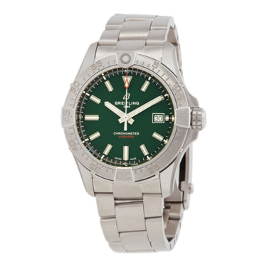 Pre-owned Breitling Avenger Automatic 42 mm Green Dial reference A17328101L1A1 in Geneva - Certified pre-owned - Minty Watches