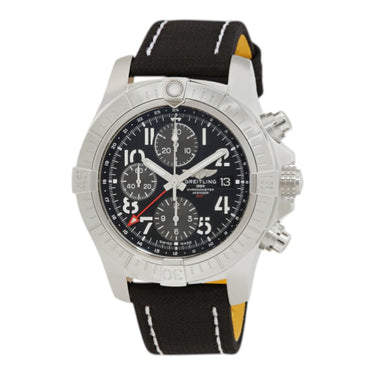 Pre-owned Breitling Avenger Automatic GMT 45 mm Black Dial Automatic reference A24315101B1X1 in Geneva - Certified pre-owned - Minty Watches