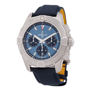 Pre-owned Breitling Avenger B01 Chronograph 44 mm Automatic Blue Dial reference AB0147101C1X1 in Geneva - Certified pre-owned - Minty Watches