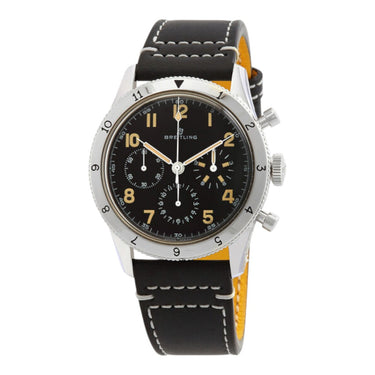 Pre-owned Breitling AVI Ref. 765 1953 Re-Edition 41 mm Black Dial reference AB0920131B1X1 in Geneva - Certified pre-owned - Minty Watches