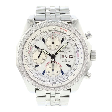 Pre-owned Breitling for Bentley GT Chronograph Mother-of-Pearl Dial ref A13362/A362A75SP in Geneva - Certified pre-owned - Minty Watches