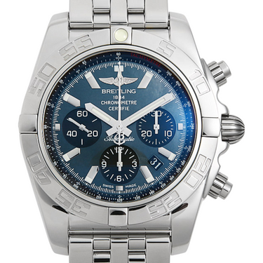 Pre-owned Breitling Chronomat 44 AB0111/AB01114K/BD34 in Geneva - Certified pre-owned - Minty Watches
