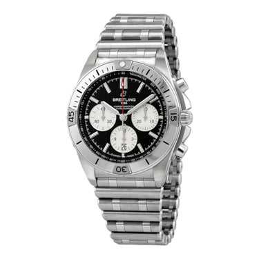 Pre-owned Breitling Chronomat B01 42mm Black Dial Automatic reference AB0134101B1A1 in Geneva - Certified pre-owned - Minty Watches