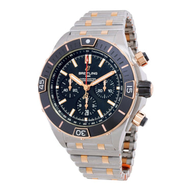 Pre-owned Breitling Super Chronomat 44 mm Black Dial Automatic reference UB0136251B1U1 in Geneva - Certified pre-owned - Minty Watches