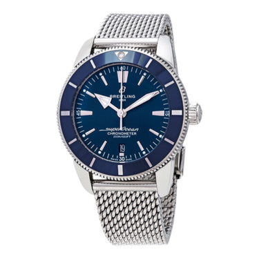 Pre-owned Breitling Superocean Heritage B20 Automatic 44 mm Blue Dial reference AB2030161C1A1 in Geneva - Certified pre-owned - Minty Watches