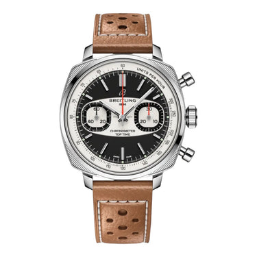 Pre-owned Breitling Top Time B01 Racing Limited Edition 750 pcs 38mm White & Black Dial reference AB01771A1B1X1 in Geneva - Certified pre-owned - Minty Watches