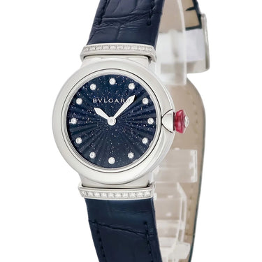 Pre-owned Bvlgari Lucea 28mm reference LU28S/103617 in Geneva - Certified pre-owned - Minty Watches