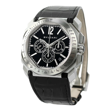 Pre-owned Bvlgari Octo Velocissimo Chronograph 41,8mm Black Dial reference BGO41BSLDCHTA in Geneva - Certified pre-owned - Minty Watches