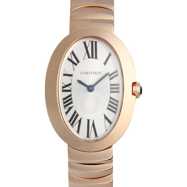 Pre-owned Cartier Baignoire SM W8000005 in Geneva - Certified pre-owned - Minty Watches