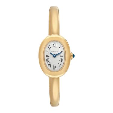 Pre-owned Cartier Baignoire Mini Yellow Gold 18k reference WGBA0044 in Geneva - Certified pre-owned - Minty Watches