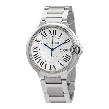 Pre-owned Cartier Ballon Bleu 42 mm Silver Dial Automatic reference WSBB0049 in Geneva - Certified pre-owned - Minty Watches