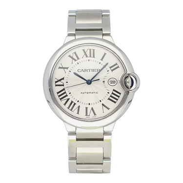 Pre-owned Cartier Ballon Bleu de Cartier 42mm Silver Dial Automatic reference W69012Z4 in Geneva - Certified pre-owned - Minty Watches
