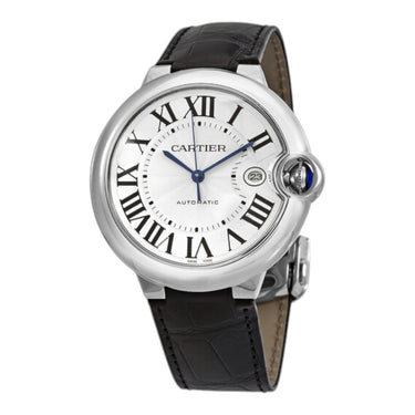 Pre-owned Cartier Ballon Bleu de Cartier 42 mm Silver Dial Automatic reference WSBB0026 in Geneva - Certified pre-owned - Minty Watches
