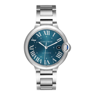 Pre-owned Cartier Ballon Bleu de Cartier Blue Dial 40mm reference WSBB0061 in Geneva - Certified pre-owned - Minty Watches