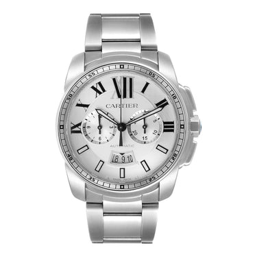 Pre-owned Cartier Calibre Chronograph 42 mm reference W7100045 in Geneva - Certified pre-owned - Minty Watches