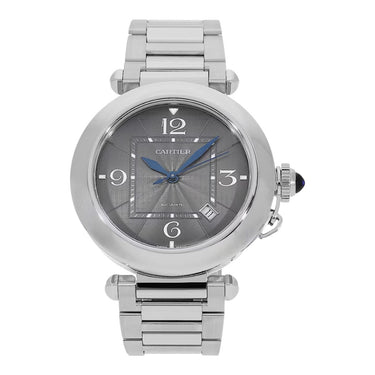 Pre-owned Cartier Pasha de Cartier Grey Dial 41 mm Automatic reference WSPA0026 in Geneva - Certified pre-owned - Minty Watches
