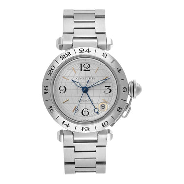 Pre-owned Cartier Pasha C 35 mm reference W31078M7 in Geneva - Certified pre-owned - Minty Watches