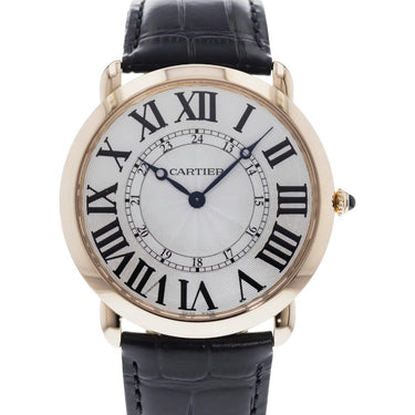 Pre-owned Cartier Ronde Louis Cartier XL 42 mm Rose Gold reference W6801004 in Geneva - Certified pre-owned - Minty Watches