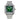 Pre-owned Cartier Santos de Cartier MM 35,1 mm Green Dial Automatic reference WSSA0061 in Geneva - Certified pre-owned - Minty Watches