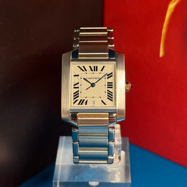 Cartier Tank Française W51005Q4 2015 d'occasion à Genève - Certified pre-owned- Minty Watches