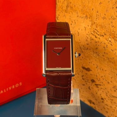 Pre-owned certified Cartier Tank Must reference WSTA0054 from 2021 in Geneva - Certified pre-owned - Minty Watches