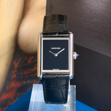 Pre-owned certified Cartier Tank Must reference WSTA0072 from 2024 in Geneva - Certified pre-owned - Minty Watches
