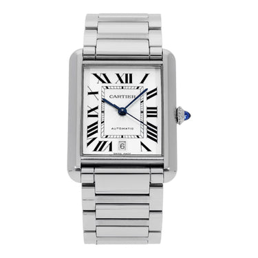 Pre-owned Cartier Tank Must XL 41x31mm Silver Dial Automatic reference WSTA0053 in Geneva - Certified pre-owned - Minty Watches