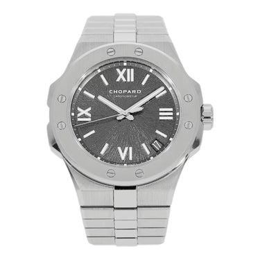 Pre-owned Chopard Alpine Eagle 41 mm Grey Dial Automatic reference 298600-3002 in Geneva - Certified pre-owned - Minty Watches