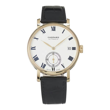 Pre-owned Chopard Classique 37,5mm White Dial 18k Yellow Gold Automatic reference 161289-0001 in Geneva - Certified pre-owned - Minty Watches