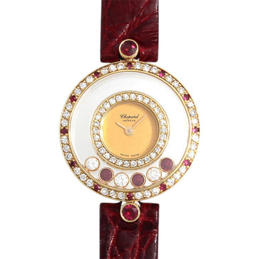 Pre-owned Chopard Happy Diamonds reference 20/4191-21 in Geneva - Certified pre-owned - Minty Watches