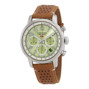 Pre-owned Chopard Mille Miglia Automatic Chronograph 42mm Green Dial reference 168619-3004 in Geneva - Certified pre-owned - Minty Watches