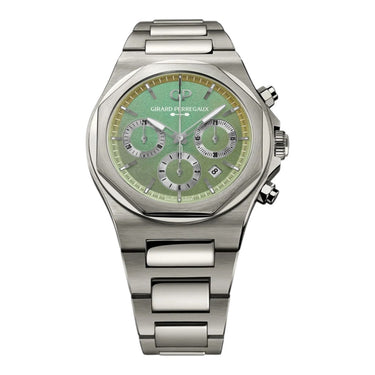 Pre-owned Girard-Perregaux Laureato Chronograph Aston Martin Edition 42mm reference 81020-21-3398-1CM in Geneva - Certified pre-owned - Minty Watches