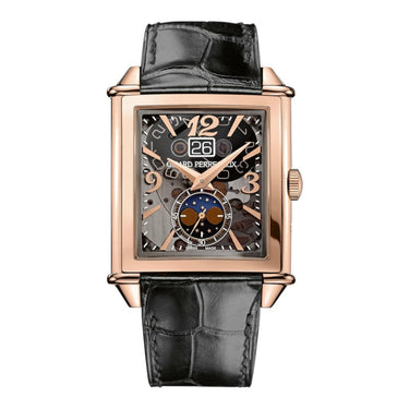 Pre-owned Girard-Perregaux Vintage 1945 XXL Date & Moon Phase reference 25882-52-222-BB6B in Geneva - Certified pre-owned - Minty Watches