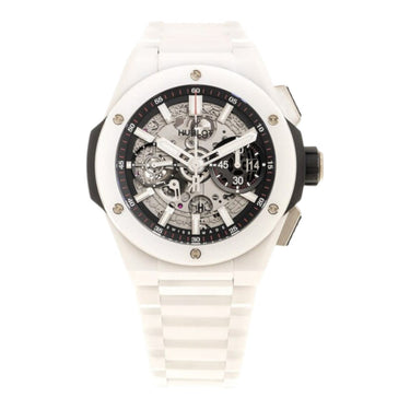 Pre-owned Hublot Big Bang Integral Ceramic White 42mm Skeleton Dial reference 451.HX.1123.HX in Geneva - Certified pre-owned - Minty Watches