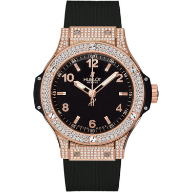 Pre-owned Hublot Big Bang Pavé 38 mm reference 361.PX.1280.RX.1704 in Geneva - Certified pre-owned - Minty Watches