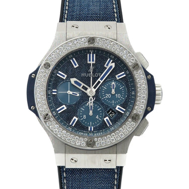 Pre-owned Hublot Big Bang Jeans Japan Limited to 100 pcs 44mm ref301.SX.2770.NR.1104.JPN15 in Geneva - Certified pre-owned - Minty Watches