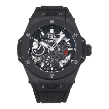 Pre-owned Hublot Big Bang Meca-10 Black Magic Ceramic 45 mm reference 414.CI.1123.RX in Geneva - Certified pre-owned - Minty Watches