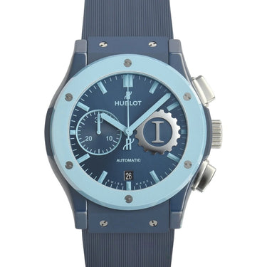 Pre-owned Hublot Classic Fusion Garage Italia Limited Edition 100 ref 521.EX.7170.RX.GIT19 in Geneva - Certified pre-owned - Minty Watches