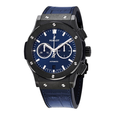 Pre-owned Hublot Classic Fusion Blue 42 mm ref 541.CM.7170.LR in Geneva - Certified pre-owned - Minty Watches