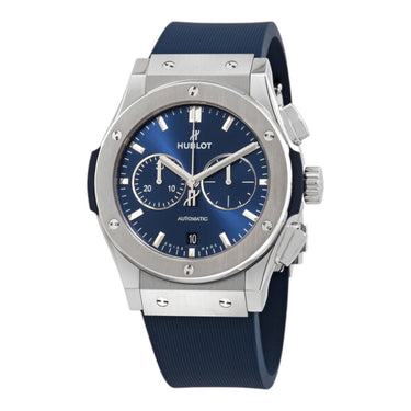 Pre-owned Hublot Classic Fusion Chronograph Titanium 42 mm reference 541.NX.7170.RX in Geneva - Certified pre-owned - Minty Watches